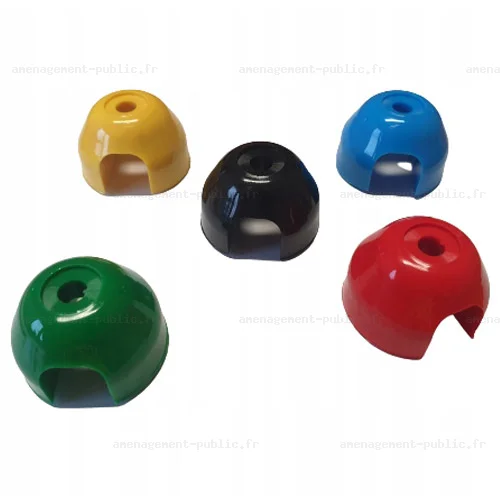 Fixation en polyamide pour corde et filet de structure de jeu